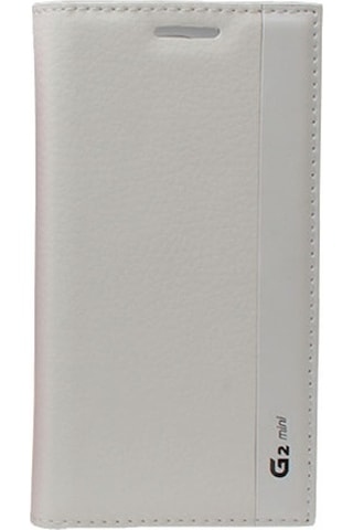 G2 Mini D610 İle Uyumlu Magnum Serisi Yan Model Kapaklı Kılıf Beyaz