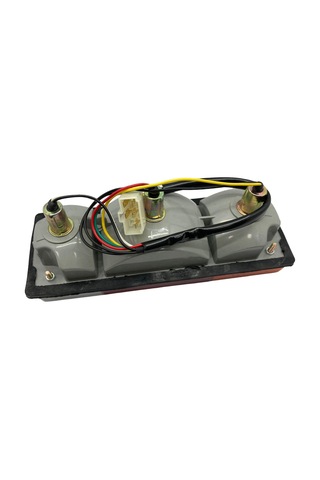 12v-24v Stop Lambası Kablolu Soketli 255 90 Mm Komatsu İş Makinası