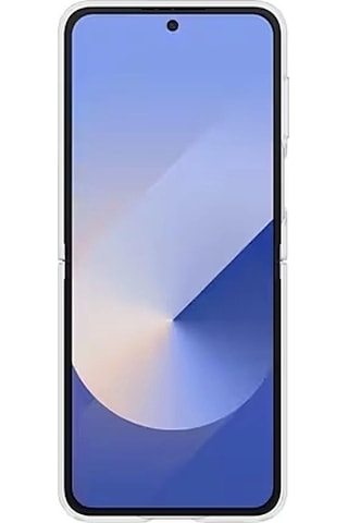 Samsung Galaxy Uyumlu Z Flip 6 Yüzüklü Şeffaf Kılıf Şeffaf