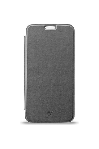 Cellular Line Galaxy S6 İle Uyumlu Clear Book Kılıf Siyah Clearbookgals6k