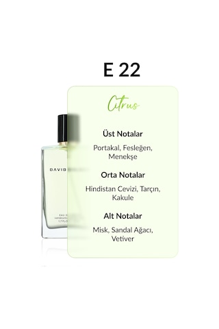 David Walker Huget E22 Erkek Parfüm EDT 50 ML