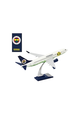 Zekupp Boeing 737-800 1/100 Ölçek Fenerbahçe Lisanslı Stadyum Tasarım Maket Uçak