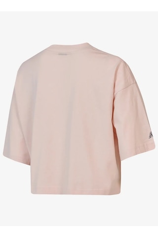 New Balance New Balence Wnt1639-soı Lifestyle Kadın T-shirt Pembe