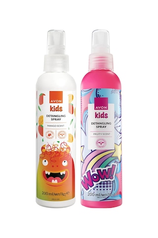 Kids Mango Kokulu Ve Meyve Kokulu Saç Açıcı Sprey Paketi