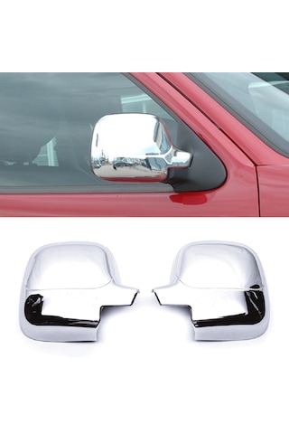 Citroen Berlingo 1996-2008 Arası Krom Ayna Kapağı 2 Parça Abs