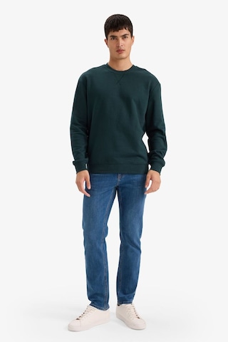 Defacto %100 Pamuk Basic Sweatshirt E8339AX26SP Yeşil