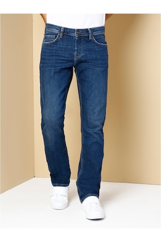 Colin's 044 Karl Düşük Bel Düz Paça Straight Fit Mavi Erkek Jean Pantolon CL1019141_q1.v1_DN04475
