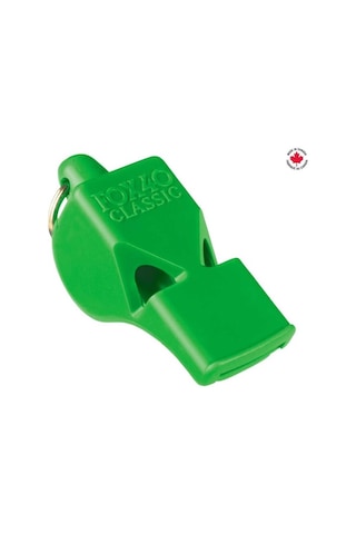 Fox 40 Classic Safety Neon Yeşil-bileklikli Düdük 9935-1400 Siyah - Beyaz