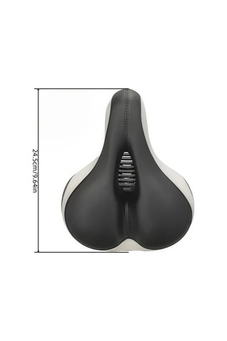 Motion003 Siyah Ve Beyaz Darbe Emici Model Siyah Beyaz Sok Emici Bisiklet Koltuğu Genis Yumusak Kalinlastirilmis Oturma Yastigi Dagin Bisikletleri Icin Rahat Ekipman Altın