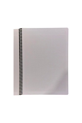 A4 Telli 80 Yaprak Kareli Umur Smiley Emoji Defter Plastik Kapak