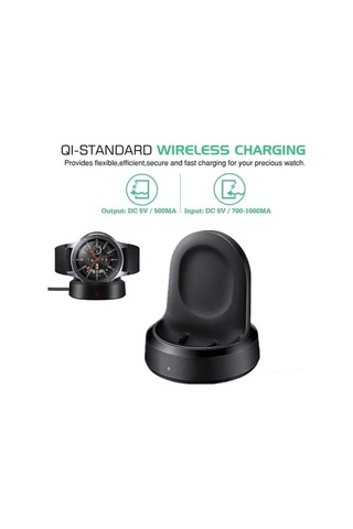 Tongxida Samsung Galaxy Uyumlu Watch 46mm Sm-r800/42mm Sm-r810 Ep-yo805 Kablosuz Şarj Ünitesi, Epilasyon Ve Sağlık Takibi