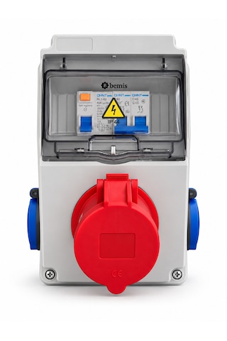 Enerjius 7.4 Kwkk Elektrikli Araç Şarj Kombinasyon Panosu 7.4 Kw