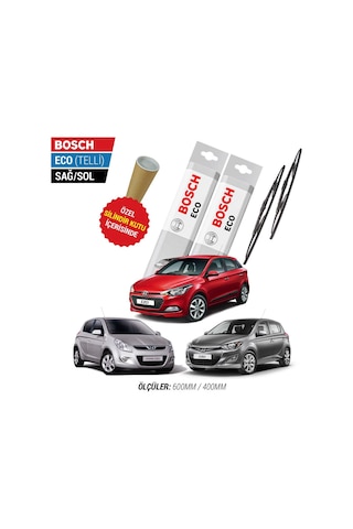 Hyundai İ20 Silecek Takımı 2008-2020 Bosch Eco N11.474