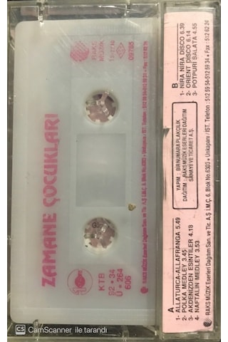 Plak Değildir Kaset Tir Zamane Çocukları Kaset