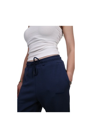 Kadın Modal Kumaş Cepli Lacivert Jogger Pantolon Lacivert