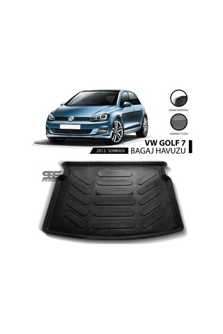 Volkswagen Golf 7 Bagaj Havuzu Paspası 2013 Sonrası