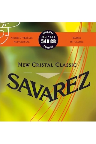 Savarez 540Cr Klasik Gitar Teli-New Cristal Classic Red