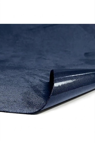 Kendinden Yapışkanlı Alcantara Laptop Kaplama 48x30 Cm Süet Doku Arka Kapak Çizilme Önleyici Koruyucu Skin Lacivert