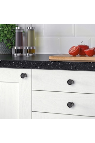 Ikea Skruvshult 2'li Mobilya Kulpu 26 Mm Siyah - Gri Çok Renkli