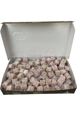 Arı Lokumları Narlı Çifte Kavrulmuş Antep Fıstıklı Lokum 1 KG