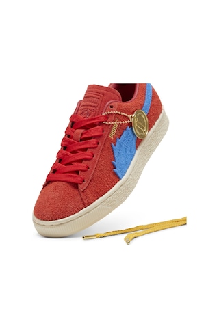 Puma Suede One Piece Erkek Sneaker-kırmızı Kırmızı