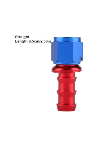 Fastbuy An10 Tipi Otomobil Yağ Soğutucu Bağlantısı - T6160, Alyuminyum Cnc, Anodize, Kolay Montaj, Düz Tip 0