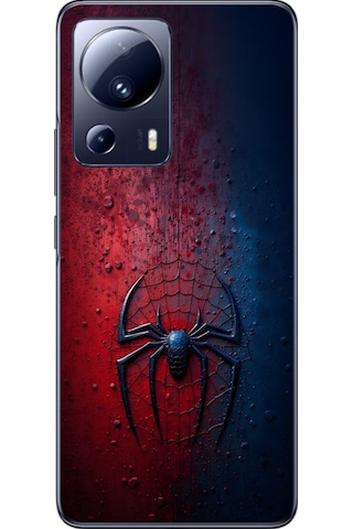 Xiaomi Mi 13 Lite Uyumlu Şeffaf Kılıf Spider-man 3 Tasarımlı