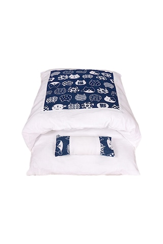 Kedi Yatağı, Çıkarılabilir Ve Yıkanabilir, Tüm Mevsimler İçin, Lacivert Kedi M 3-10 Kedi