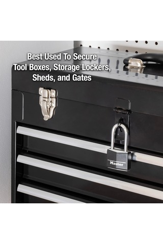 Master Lock 141tlf Kaplamalı Alüminyum Asma Kilit Anahtarlı, 2'li
