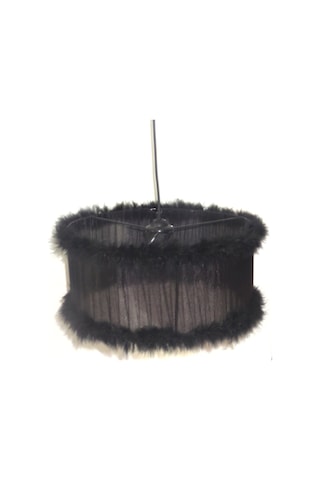 Siyah Tüylü Yatak Odası Avize