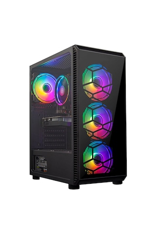Turbox TX1733 i7-860 16 GB 256 GB SSD 4 GB GT730 23.6" Free Dos Curved Dual Oyun Bilgisayarı