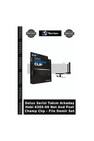 Delux Serisi Takım Arkadaş Hobi 6365-00 Net And Post Champ Clıp - File Demir Set Belirtilmemiş