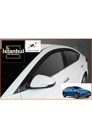 Elantra Kapı Cam Rüzgarlık Takımı