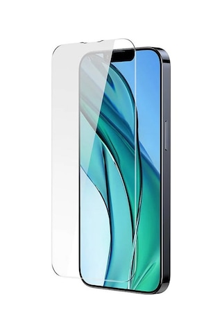 Baseus Crystal Serisi Apple iPhone 15 Plus Uyumlu Full Cam Ekran Koruyucu