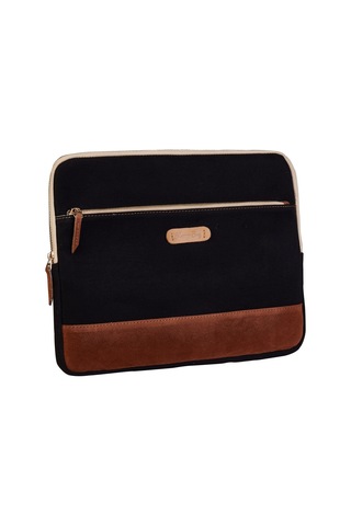 Just Black 15-16 İnç Laptop / Macbook Uyumlu Kılıfı Siyah