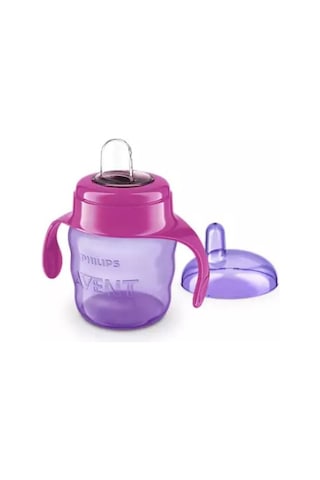 Philips Avent SCF551/03 Eğitici Damlatmaz Bardak 200 ML Mor