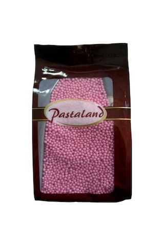 Pastaland Pasta Süsü Boncuk Pembe 1 Kg