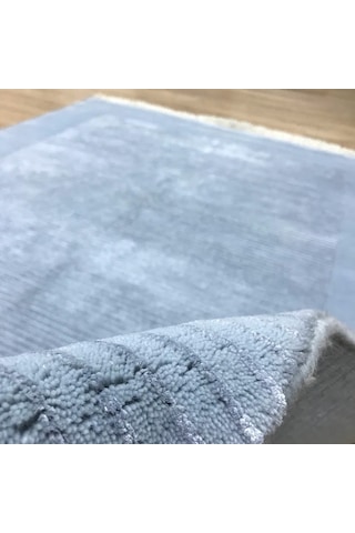 Hoom Rugs 2665 Blue/566 İthal El Dokuma Özel Halı Mavi