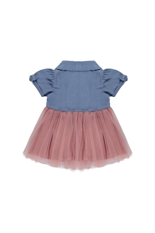Civil Baby Tencel Tül 6-18 Ay Elbise - Mavi