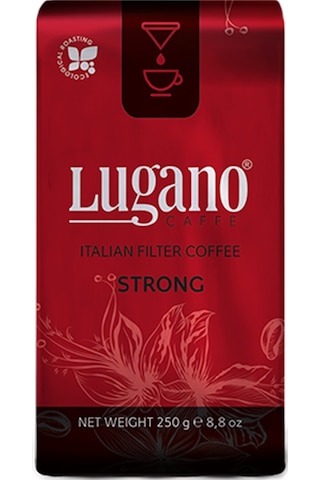 Lugano Caffe Strong Filtre Kahve 250 G