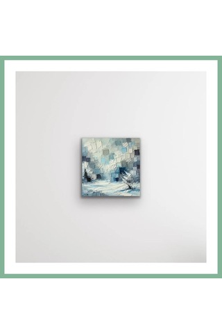 Bşkvirgo Kış Mevsimi Kanvas Tablo 60x60cm Bsk2026 Çok Renkli