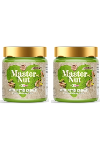 Master Nut Antep Fıstığı Kreması 200 Gr 2 Li