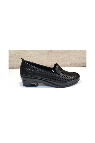 Castle Black 24554 Bayan Hakiki Deri Comfort Ayakkabı Siyah
