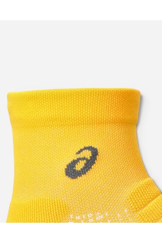 Asics Performance Run Sock Quarter Sarı Koşu Çorabı 3013b350-800