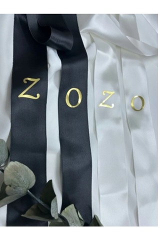 Gelin Damat Isimli Tören Takı Kurdelesi 2 Adet B-47