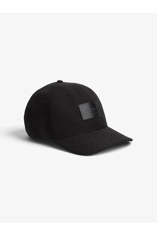Tommy Hilfiger Th Flag Jacquard 6 Panel Cap Erkek Siyah Şapka - Am0am14766
