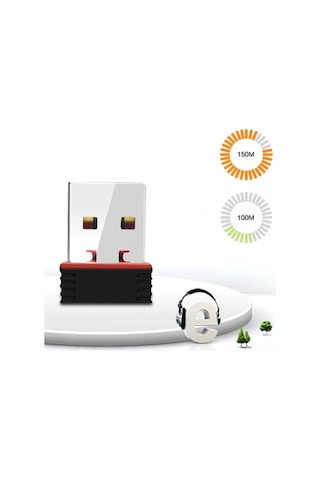 150 Mbps USB Wi-Fi Wireless Adaptör Dongle Network Lan Aparatı