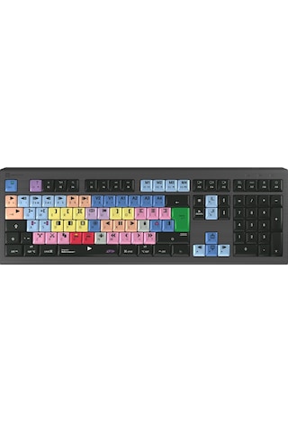 Logickeyboard LKB-MCOM4-A2M Avid Media Composer Kablolu Mac Astra 2 Arka Aydınlatmalı Klavye