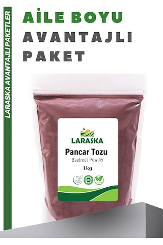 Kırmızı Pancar Tozu 1kg Beetroot Powder Katkısız
