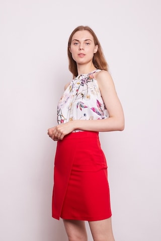 Jument Yüksek Bel Anvelop Kruvaze Etek